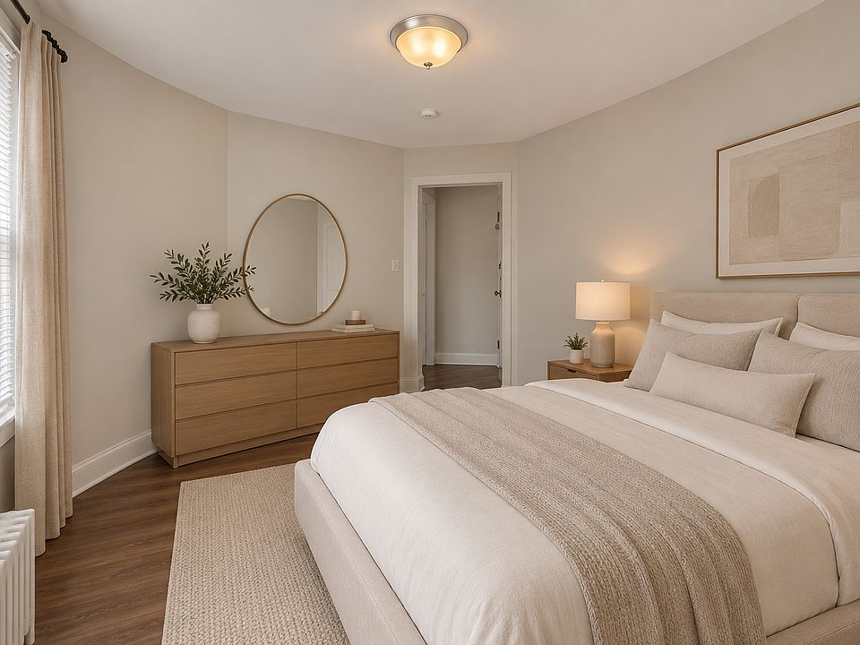 Spacious bedroom