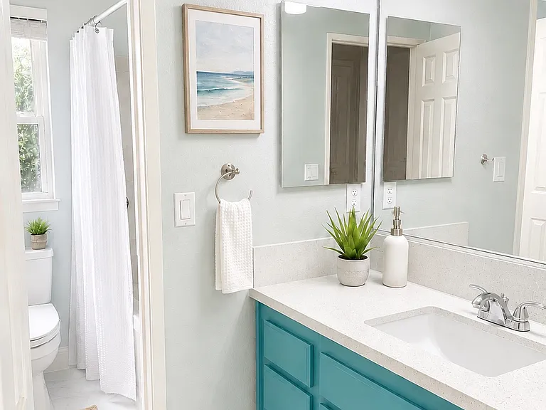 Upstairs bathroom