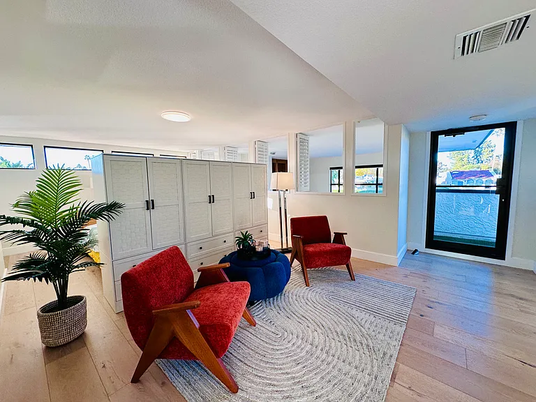 Upstair living area