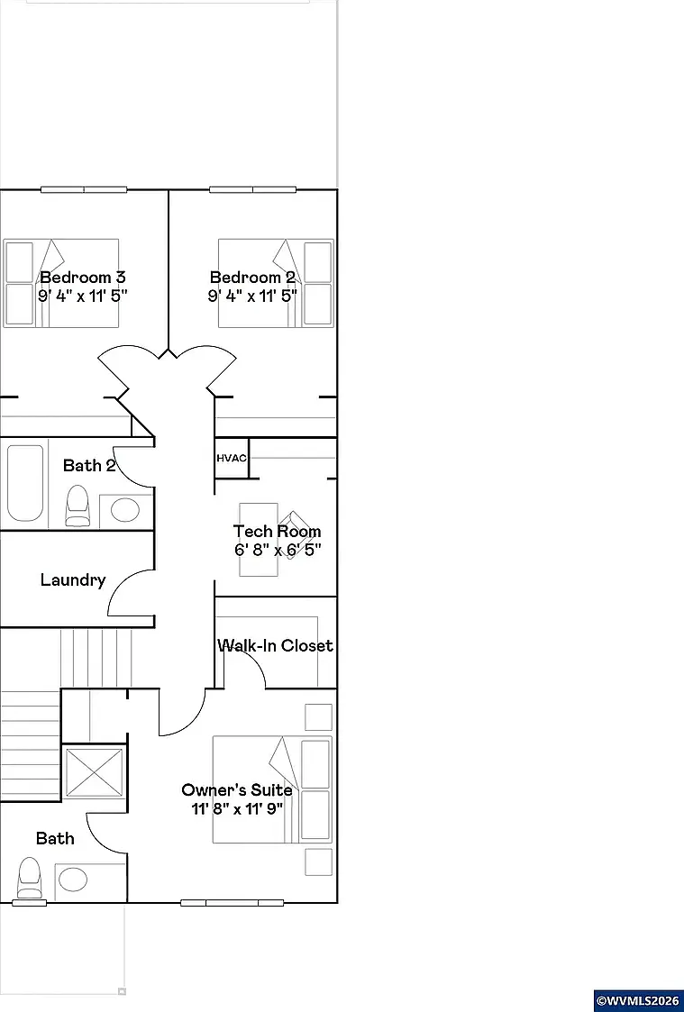 3 bed, 2.5 bath, 1414 sqft, $2,450 — Photo 3