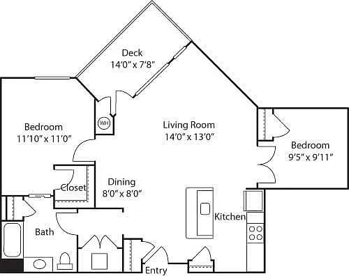 Floor plan B1