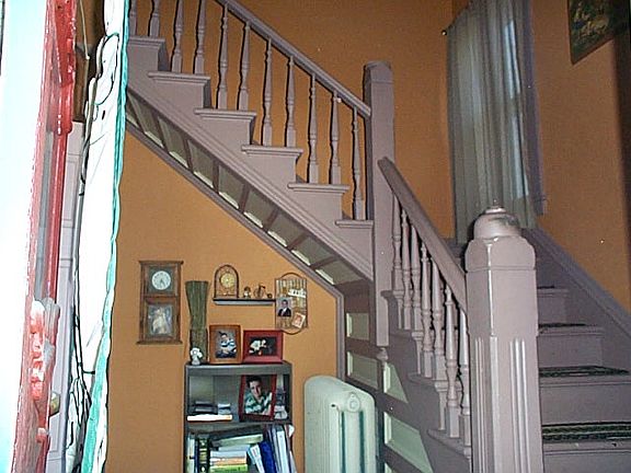 Open stairway