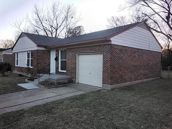 North side of house & front
