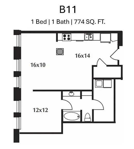 Floor plan B11