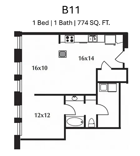 Floor plan B11
