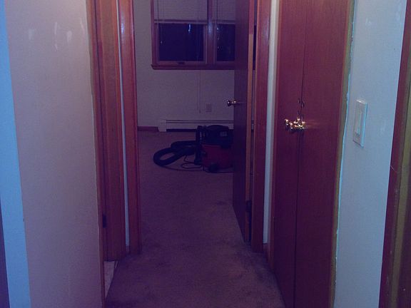 hall with closet