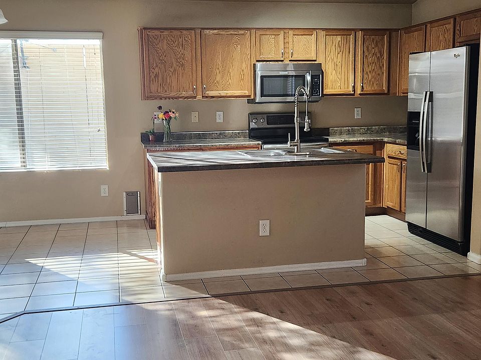 living room and kitchen
