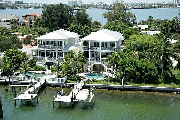 Arial view from Bay