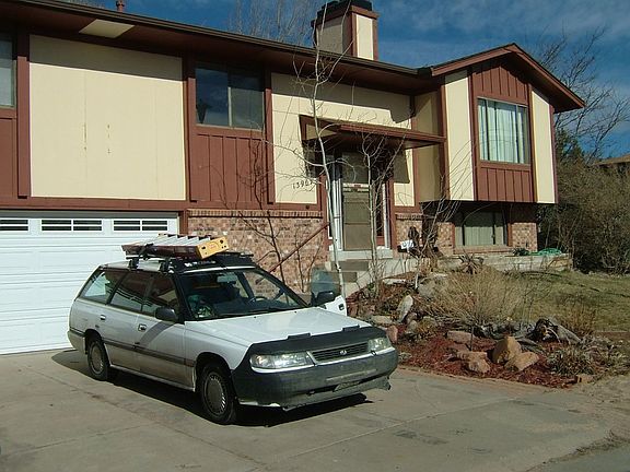 Several years ago. Aspens are much bigger now :)