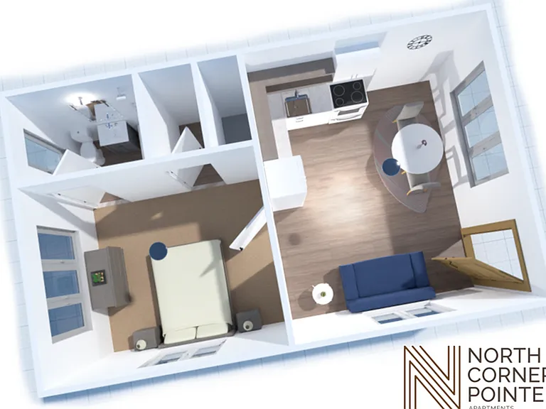 NCP Apartment Floor Plan NCP Apartment Floor Plan