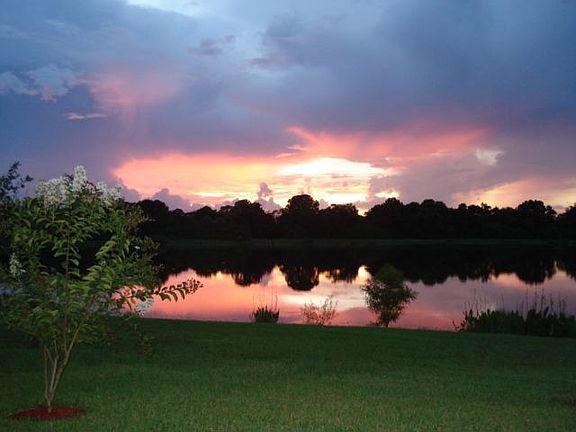 View at sunset