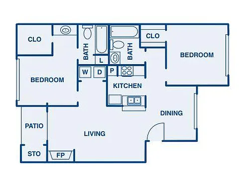 Floor plan B2