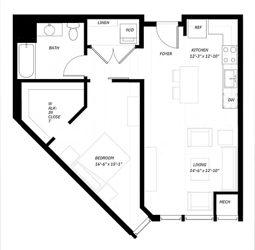 Floor plan A6