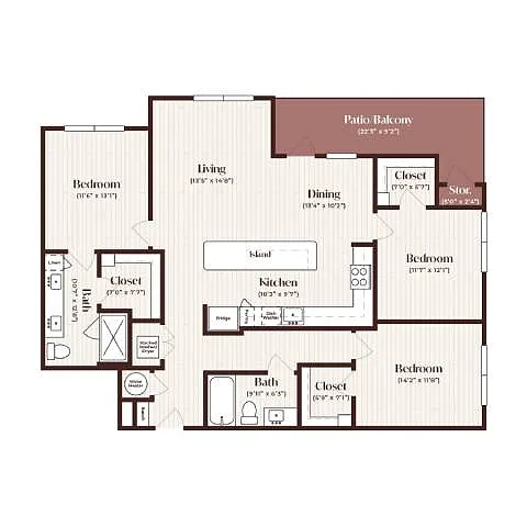 Floor plan C1