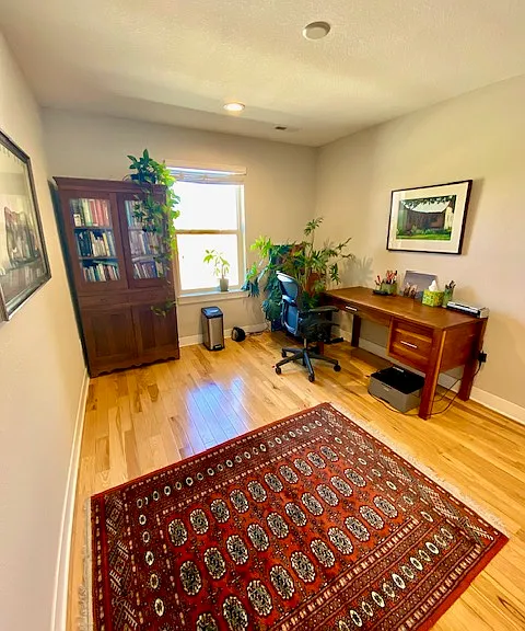 bedroom 2--being used as an office