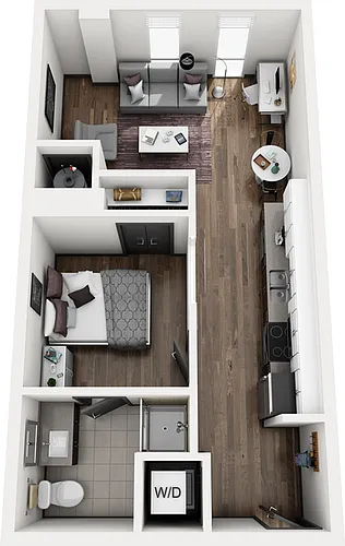 Floor plan Steamboat B