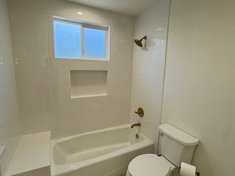 Remodeled bathroom.