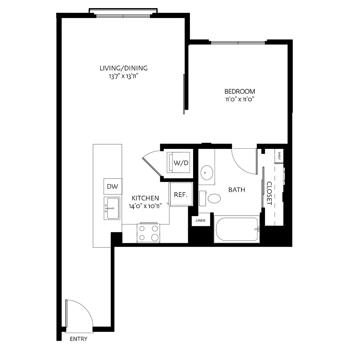 Floor plan A6