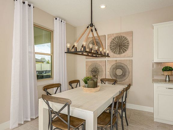 Cafe Seating Area Adjacent to Kitchen