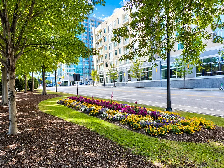 Beautiful outdoor spaces perfect for relaxing, strolling, and enjoying the neighborhood.