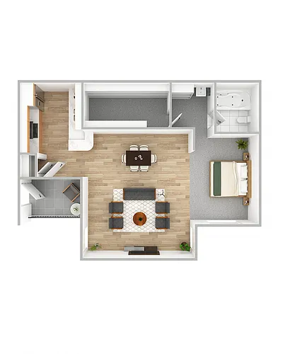 Floor plan E1