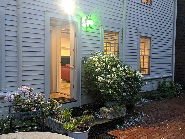 Back entrance to apartment.