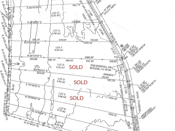 7464 Rosehill Rd, New Roads, LA 70760