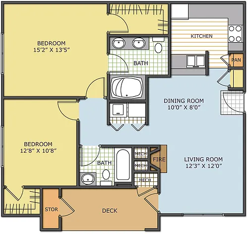 Floor plan Carlisle