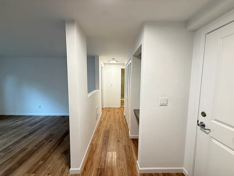 Hallway to bedroom