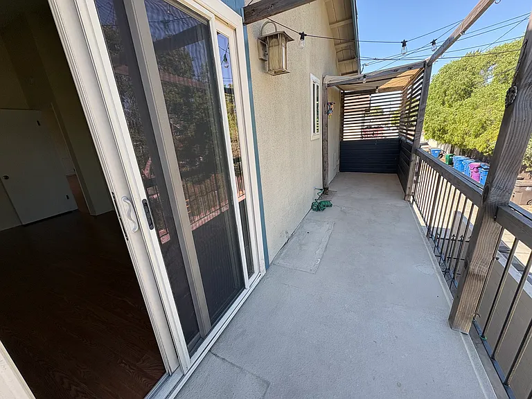 Private balcony