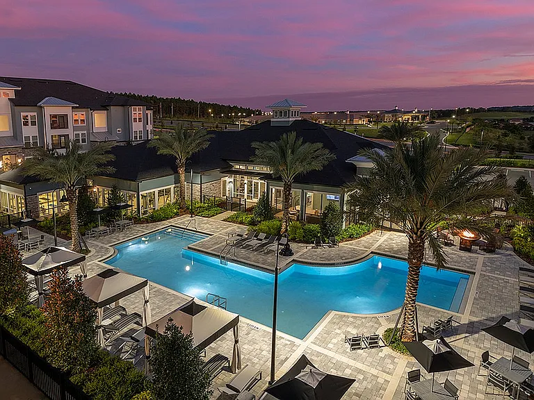 Pool at Twilight