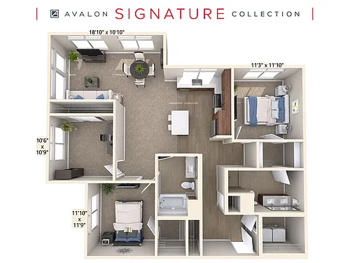 Floor plan B16-B-Wal