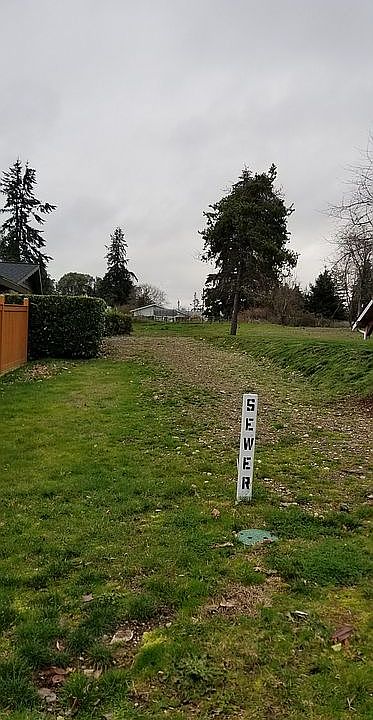 Sewer on property