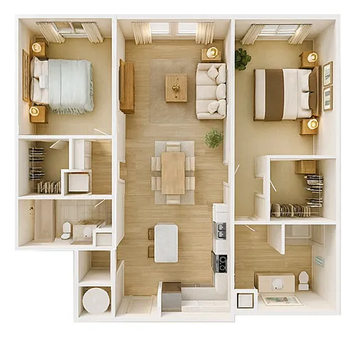 Floor plan Egret