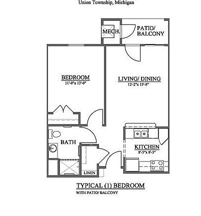 Cranbrook One Bedroom W-Balcony