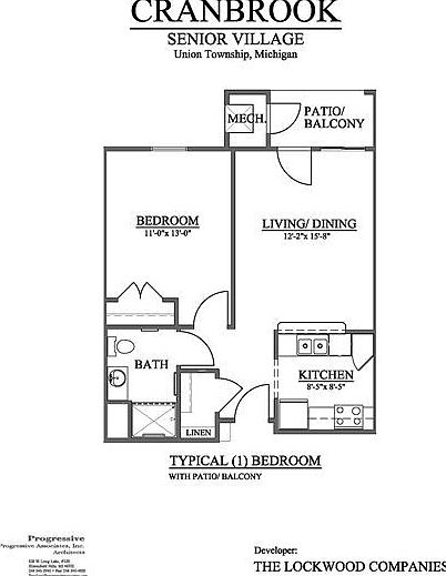 Cranbrook One Bedroom W-Balcony