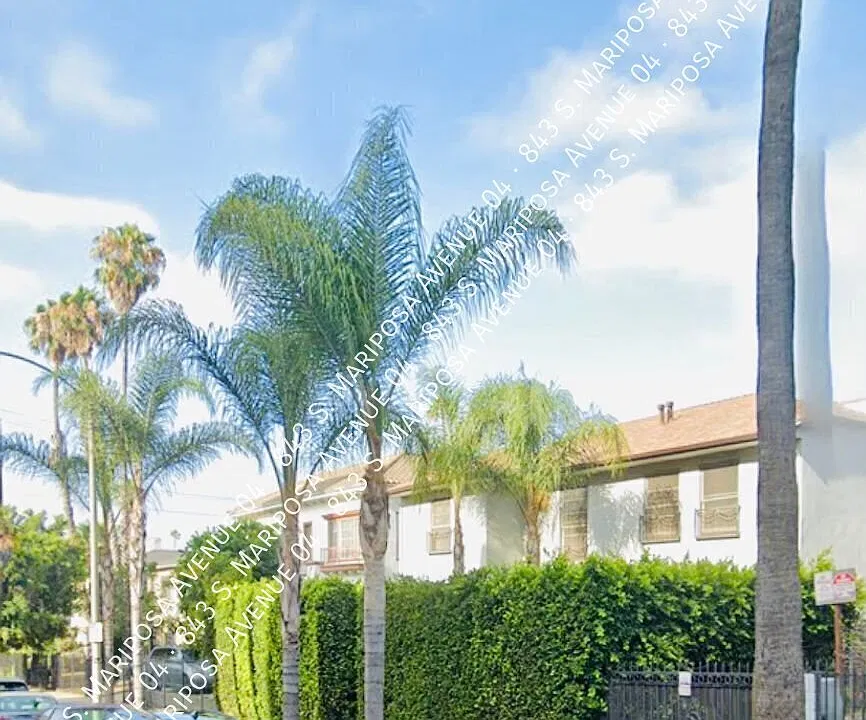 843 S Mariposa Ave #4