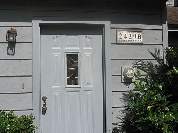 Front of townhouse