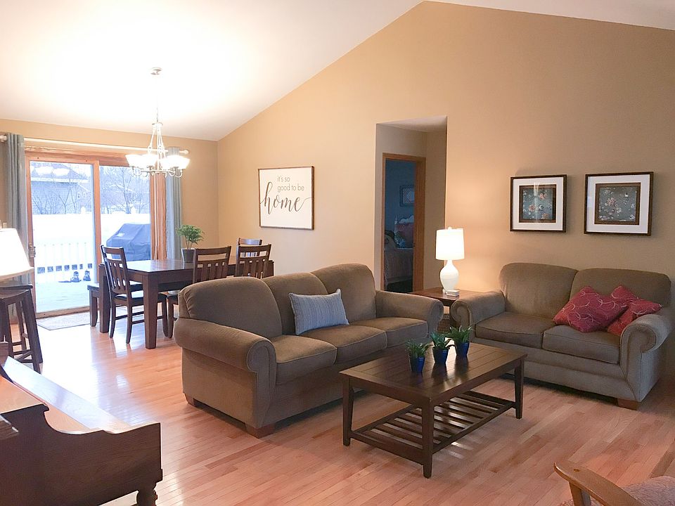 Spacious open concept