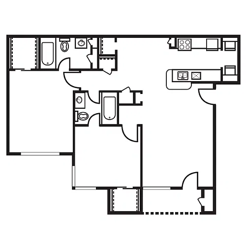 Floor plan B2