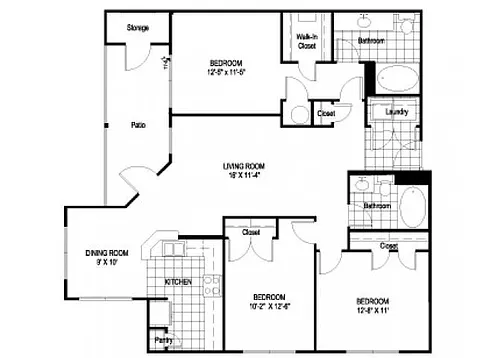 Floor plan COLUMBIA