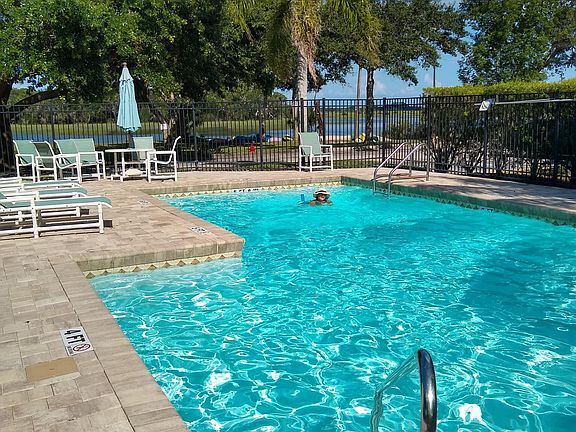 Pool with Marsh in background