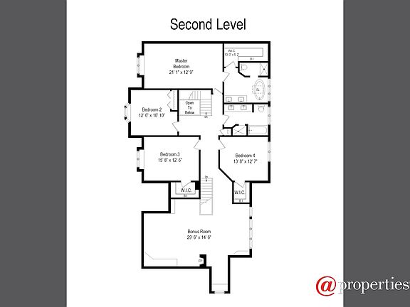 Floor Plan Second Floor