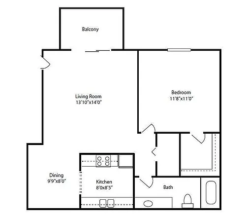 Floor plan The Lynnwood