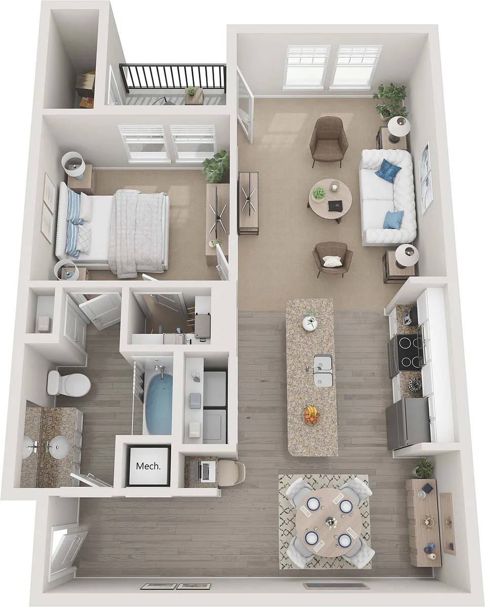 Floor plan Maple Deluxe