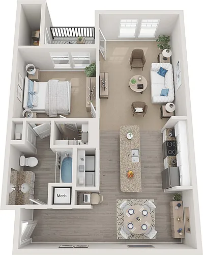Floor plan Maple