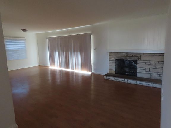 Living room dining room front front entry view