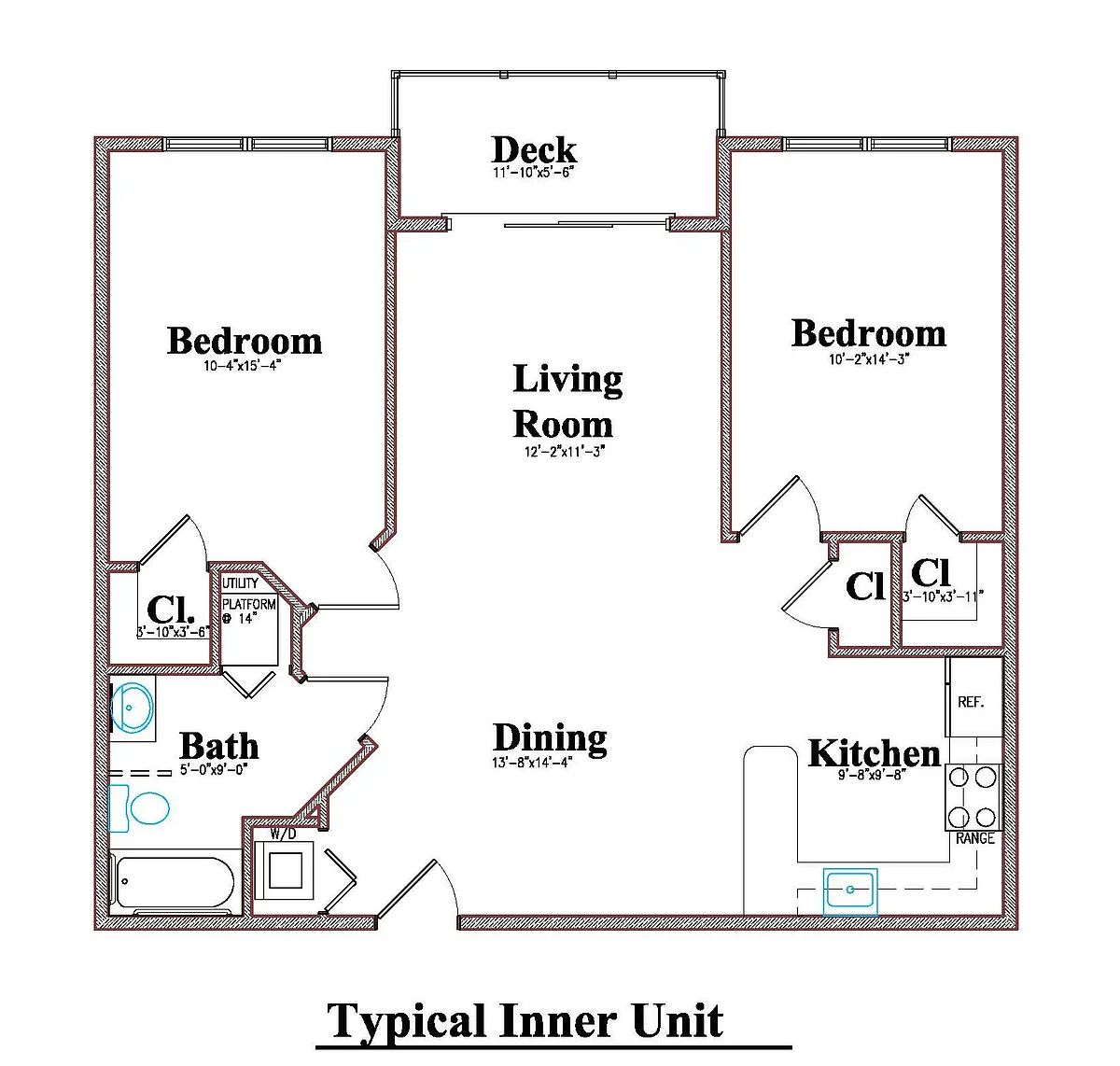 Floor plan Interior Unit