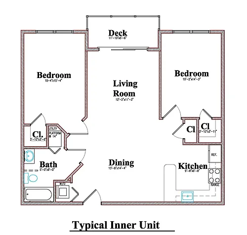 Floor plan Interior Unit