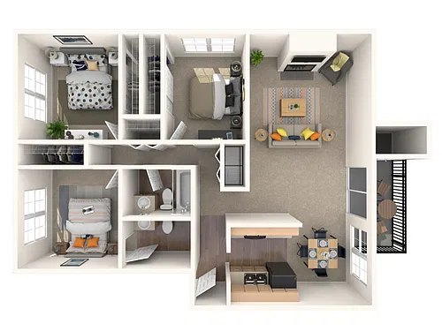 Floor plan Colorado Renovated